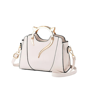 Bolsa Elegante Vintage Bélgica Branco