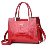 Bolsa Luxuosa Crossbody Caribe - Vermelho