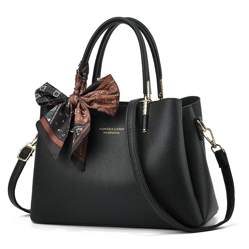 Bolsa Tiracolo Ombro Único Jade - Preto