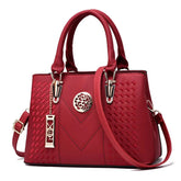 Bolsa Crossbody Duas Alças Vintage - Vermelho